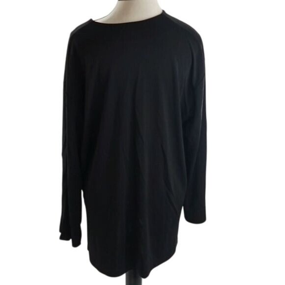 J. Jill Womens S Black One Button Long Sleeve Classic Cardigan Sweater - Picture 5 of 6